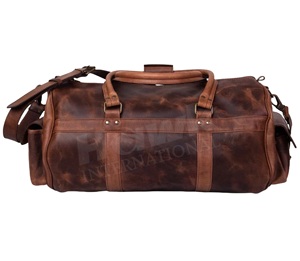 Bolsa de viaje de cuero de alta calidad más vendida, bolsa de equipaje de mano, bolsas de lona hechas a mano personalizadas de estilo deportivo a un precio asequible - Product Image 2