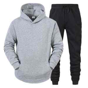 Best Product Men Tracksuits With <b>Hoodie</b> Sweatpants Sets Casual <b>Running</b> Best Arrival Affordable Price Sustainable Men Tracksuit - Product Image 6