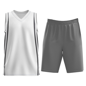 Uniforme de baloncesto para hombre de último diseño 2024 hecho a medida con conjuntos impresos de material transpirable con logotipo - Product Image 1