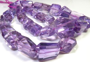 Cuentas de Piedras Preciosas de Amatista Púrpura Natural Facetadas, 11-17 mm, Hilo de 16 Pulgadas con 31 Piezas para la Fabricación de Joyas, Piedras Preciosas Sueltas - Product Image 4