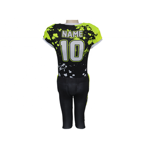 Uniforme Deportivo Personalizado al por Mayor de Fútbol Americano, Camiseta Corta Estampada por Sublimación de Alta Calidad, Cosida, Edición Limitada - Product Image 3