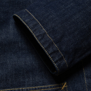 เสื้อแจ็คเก็ตยีนส์วินเทจแบบยูทิลิตี้ของ Custom Ada Workwear |   คลาสสิกสำหรับผู้หญิง |   รายละเอียดปุ่ม |   โรงงาน OEM ODM |   ขั้นต่ำในการสั่งซื้อน้อย |   ซักผ้าตามสั่ง - Product Image 6