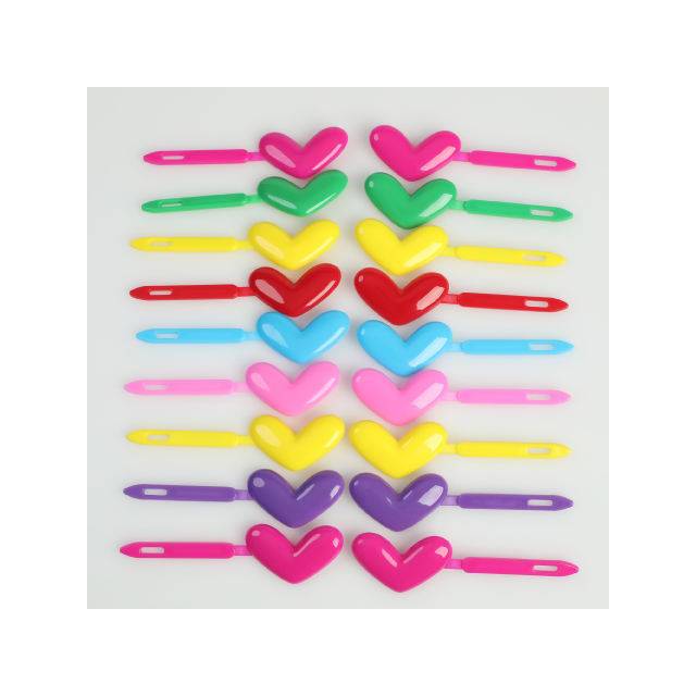 Aurora Pin Presents Cute Bow Hair Clips Korean Plastic Barrettes For Girls Braids Ponytails And Everyday Styling Fun Self-Hinge