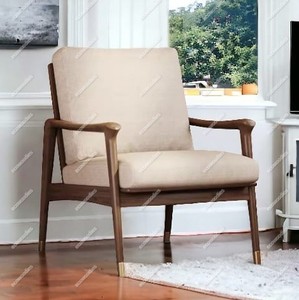 Silla de comedor moderna de madera maciza Natural de lujo para el hogar, sala de estar y cocina, Bar, muebles de café cómodos, silla de comedor - Product Image 5