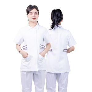 Uniforme de enfermera de hospital de alta calidad, uniforme médico japonés, diseño personalizado, fabricante de FMF - Product Image 4