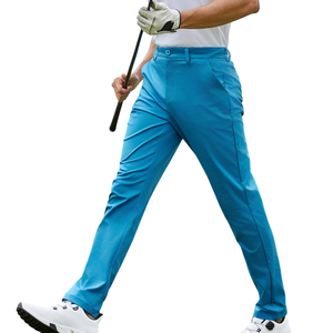 Top Produit Hommes Bonne Qualité Polyester et Coton Tissu À La Mode Multi Poches Cachées Look Classique Pantalon De Golf - Product Image 4