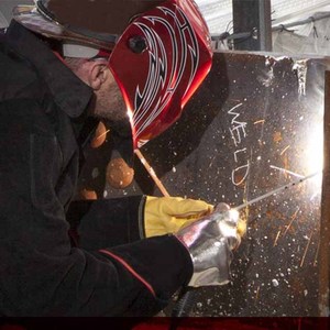 Nuevo 2025 calidad profesional resistente al calor y al fuego soldadura trabajo parrilla guantes de cuero guantes de soldadura - Product Image 2