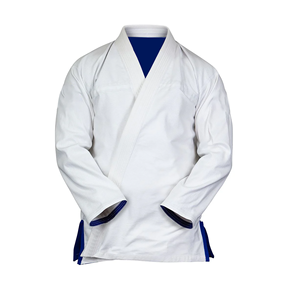 Kimono Ligero de Jiu Jitsu Brasileño (BJJ) Cómodo de Poliéster/Algodón con Logotipo Frontal de Secado Rápido para Principiantes y Profesionales - Product Image 1