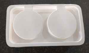 Bandejas de embalaje de plástico PVC ecológicas blancas para almacenamiento - Product Image 3