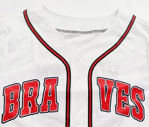 Camiseta de Béisbol para Hombre, Camisas Casuales con Botones, Manga Corta, Uniforme Deportivo Activo para Equipo - Product Image 2