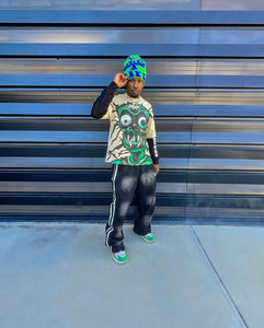 Camisas extragrandes personalizadas | Ajuste regular y tejido deportivo de punto de algodón 100% | Fábrica OEM/ODM al por mayor - Product Image 4