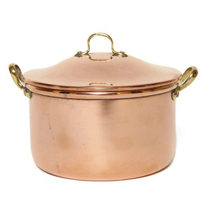 Marmite de qualité alimentaire en métal laiton antique design vintage pour la maison hôtel ustensiles de cuisine utilisation marmite de haute qualité vente - Product Image 4