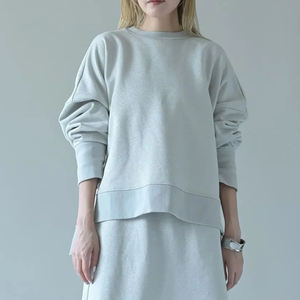 Sweat-shirts pour femmes de haute qualité OEM, derniers modèles oversize, sweat-shirt à logo personnalisé imprimé pour femmes, prix bas, tendance - Product Image 4