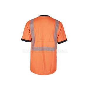 Camisetas de Trabajo Reflectantes de Alta Visibilidad para Hombre, Uso Industrial y de Construcción, Certificación CE - Product Image 3
