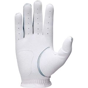 ถุงมือกอล์ฟสีขาวน้ำหนักเบากันน้ำกันลื่นสายรัดข้อมือปรับได้ระบายอากาศได้สแนปปิดหนังเทียมใช้ได้ทั้งชายและหญิง - Product Image 2