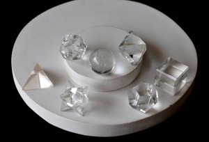 Wholesale Premium Clear Quartz Scared Geometric <b>Set</b> Natural Healing Stones for Meditation Decoration - Product Image 2