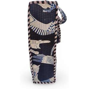 Sac fourre-tout en coton matelassé indien fait à la main pour femmes sac durable sangles confortables couleur unie imprimé épaule quotidien - Product Image 2