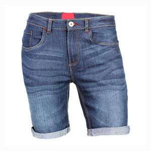 Shorts en jean pour hommes à prix raisonnable, style classique, nouvelle tendance, shorts en jean pour hommes avec logo et emballage personnalisés - Product Image 1