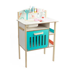 Gioco in legno per la cura degli animali domestici con strumenti di toelettatura e accessori per l'alimentazione Montessori giocattolo per l'apprendimento - Product Image 3