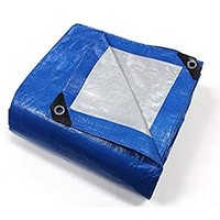 Bâche en polyéthylène imperméable à bords renforcés pour la protection des actifs extérieurs