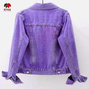 Chaqueta vaquera acolchada para mujer Ryan Pro Gear con bordado de logotipo personalizado de tela transpirable - Product Image 6