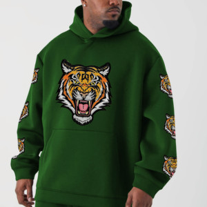 Vente en gros Survêtement Homme Multicolore Chenille Broderie Survêtements OEM Pull Slim Fit Training Wear Survêtements - Product Image 5