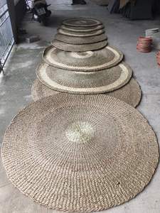 Meilleures ventes de tapis en jute naturel fait à la main vintage, résistant aux taches, conception moderne et personnalisée pour le salon et la maison. - Product Image 3