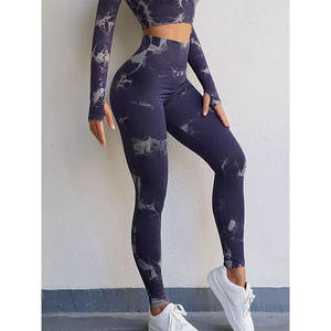 Nouveautés Leggings de yoga taille haute Logo personnalisé Leggings sans couture froncés pour femmes Fabriqué par cintre Impex - Product Image 6