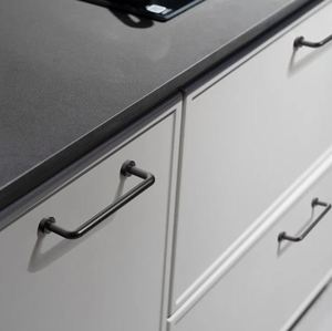 Tirador de armario de cajón excelente negro mate para el hogar, cocina, muebles de oficina, herrajes, puerta, cajón, armario, tirador de armario - Product Image 5