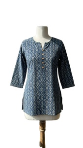 เสื้อครอปผู้หญิงมาแรง ดีไซน์ทันสมัย ผ้าฝ้ายปักลายอย่างดี สไตล์อินเดียดั้งเดิม ใส่สบายๆ ทำงานได้ ใส่ได้ทุกวัน ใส่ไปงานปาร์ตี้ได้ ซึมซับเหงื่อได้ดี - Product Image 2