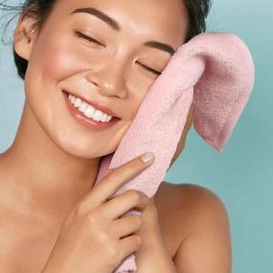 100% Cotton Solid Color Home Bathroom <b>Washcloth</b> Soft Eco-Friendly Bath <b>washcloth</b> - Product Image 5