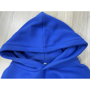 Sudadera con capucha extragrande, gruesa, de 400 g/m², 100 % algodón, estilo lavado ácido, personalizada, talla grande para hombre - Product Image 2