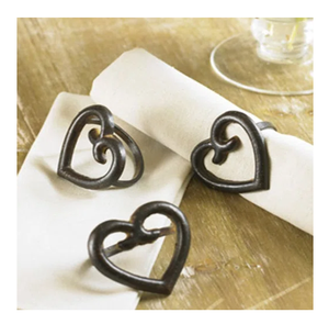 Heart Shaped Napkin <b>Ring</b> Weddings Special Occasions Napkin <b>Ring</b> Buckles <b>Personalised</b> Wholesale Custom Luxury Napkin <b>Ring</b> - Product Image 1