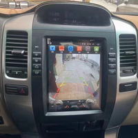 CARUPEZ Autoradio Android 10,4 pouces avec GPS, carte SD, 1 an de garantie pour Land Cruiser Prado Lexus GX470 2002-2009, écran tactile, CarPlay