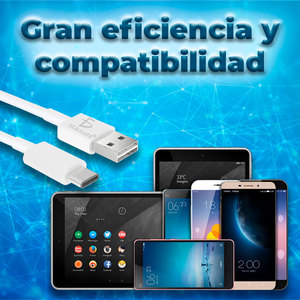 Cavo USB-C da 2 Metri per Ricarica Rapida 3A e 6A e Trasferimento Dati Compatibile con Telefoni Android - Product Image 5