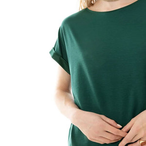 Nueva llegada de los productos más vendidos camisetas de las mujeres Plain New Fashion Brands Top Design mujeres Ropa deportes Camisetas en blanco - Product Image 5