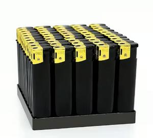 Windproof Disposable Plastic Cricket Lighter with Ignition Eco-Friendly & Portable Design Custom Logos Outdoor Use 50ps/Tray - Product Image 3
