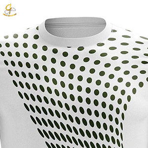 Nueva Camiseta de Fútbol Estampada, 100% Poliéster, Tejido Transpirable, con Nombre y Logotipo del Equipo Personalizados, Empaque Personalizado - Product Image 3