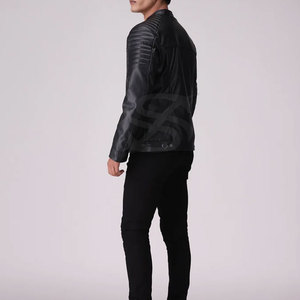 Veste d'hiver en cuir classique pour homme, conçue pour la mode, matériau durable, offre chaleur et confort, idéale pour un usage quotidien - Product Image 4