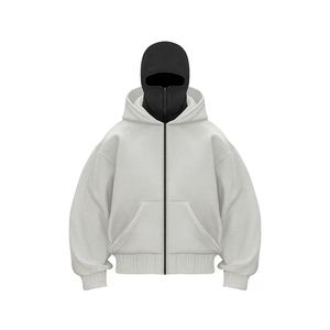 2025 Otoño e Invierno nueva ropa deportiva informal para hombres y mujeres con diseño de máscara con capucha, Sudadera con capucha deportiva y de moda de talla grande - Product Image 4