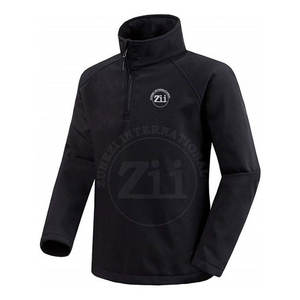 Concevez votre propre veste d'hiver softshell écologique, imperméable et coupe-vent, avec col montant et logo frontal - Product Image 2