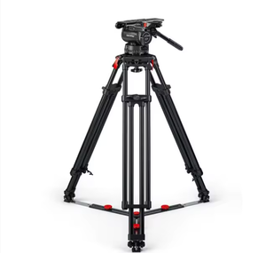 NUOVO Treppiede FAV System Cine 7+7 FT con Testa Fluida MS, Altezza Massima 180cm, Pieghevole in Alluminio per Uso Video e Fotografico, Grado DIY, Garanzia 3 Anni - Product Image 1