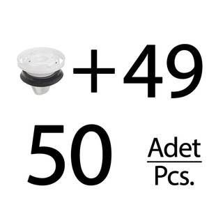 Pour Renault Peugeot Citroën Ensemble de fixations et de clips de rembourrage spécifiques de 50 pièces - Product Image 1