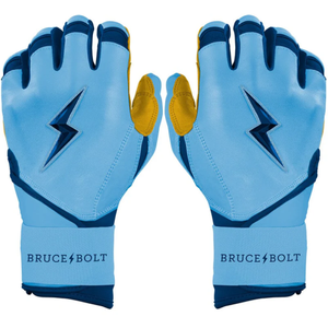 Gants de frappe Bruce Bolt Original Series à manchette longue, plusieurs couleurs disponibles en tailles adulte et enfant, en cuir - Product Image 1