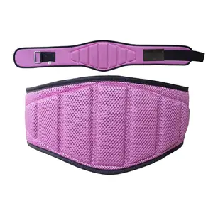 Gym Fitness Exercise Belt Heavy Weighted Pull up Weightlifting Belt Neoprene Gym Weight Lifting Belt