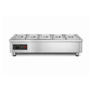 Commercial Stainless Steel Bain Marie <b>Food</b> <b>Warmer</b> | <b>Electric</b> 1000-3000W Hygienic Design for Hotel & Catering - Product Image 3