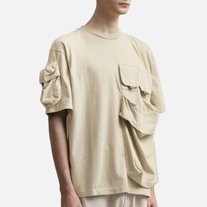 Oversized Baggy <b>T</b> <b>Shirts</b> Plain Dyed New Style Crew Neck Wholesale Cheap Oversized <b>T</b> <b>Shirt</b> - Product Image 2