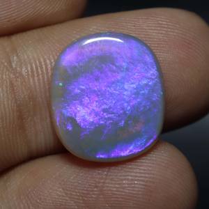 Pieza de 7 quilates, Ópalo australiano de Fuego Azul, Ópalo sólido Coober Pedy, fabricación de joyas de ópalo, piedras preciosas, cabujón de ópalos australianos naturales - Product Image 2