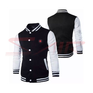 Chaquetas de lana de invierno para hombre de estilo fresco personalizado de gran venta estilo bombardero de béisbol universitario con lona Versity de venta completa - Product Image 1