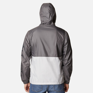blank windbreaker men's hooded side-zip <b>with</b> <b>pockets</b> windbreaker <b>jacket</b> for men's - Product Image 2